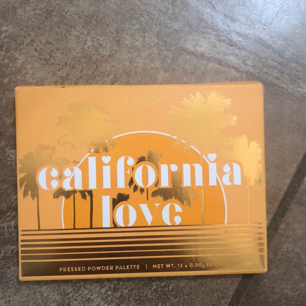 Colourpop California Love eyeshadow palette